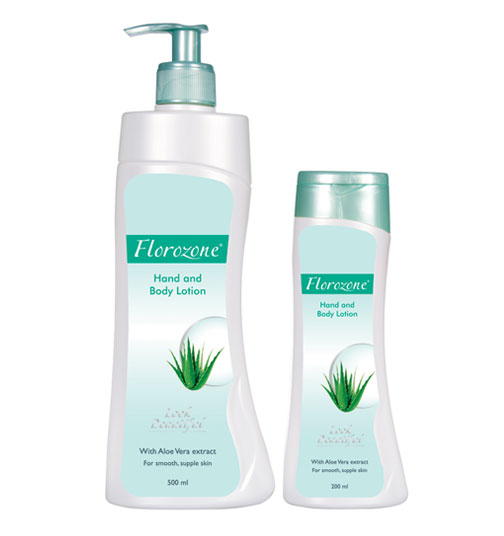 Florozone Hand and Body Lotion with Aloe Vera