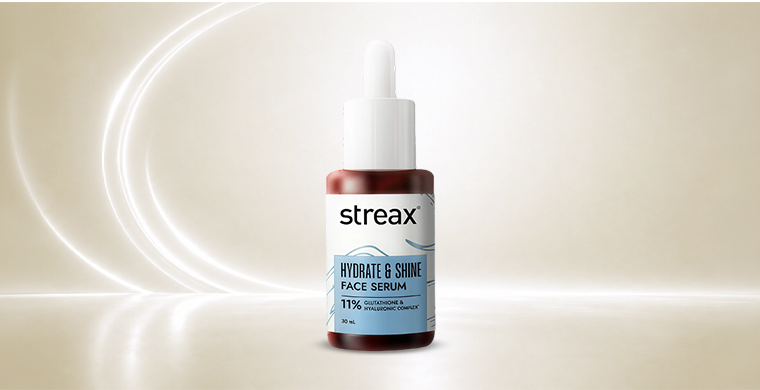 Streax Hydrate & Shine Face Serum