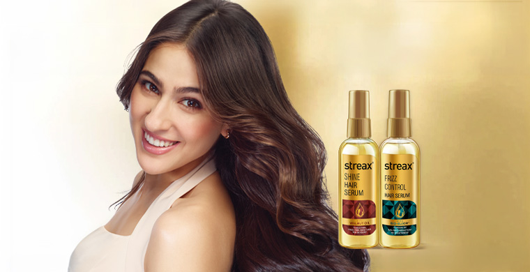 Streax Shine Serum & Frizz Control Serum
