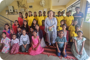 Constructed Girls Hostel & Adopted Underprivileged Girls since 2019​