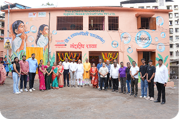 ZP School Renovated in Nandivali, Dombivli​​