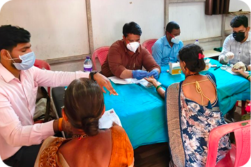 Free Medical Health Checkup Camp at Aghai, Shahapur​