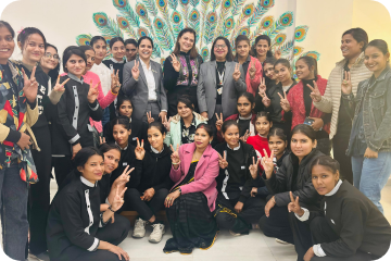 Knowledge Partner of Krishnashray Gurukul, Jatipura, UP for Skill Development Project​